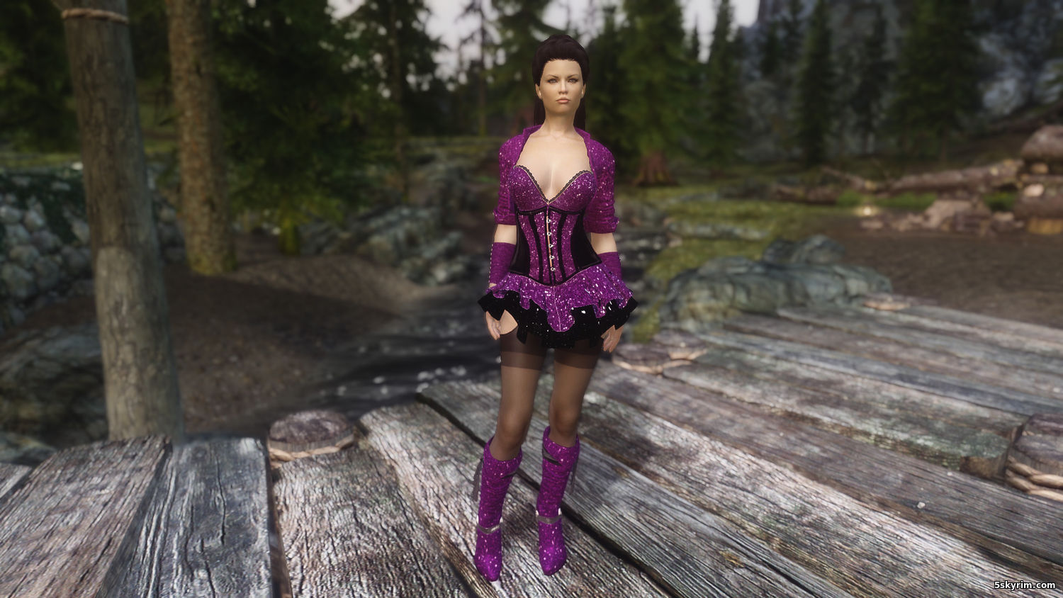Skyrim -Сексуальная одежда Ковбойши